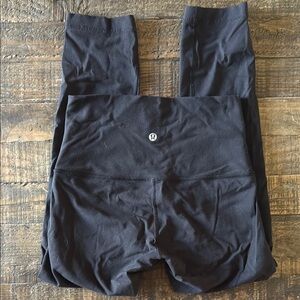 lululemon athletica Cropped Black Leggings